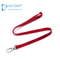 China wholesale cheap custom tube silk screen logo printing tubular lanyard